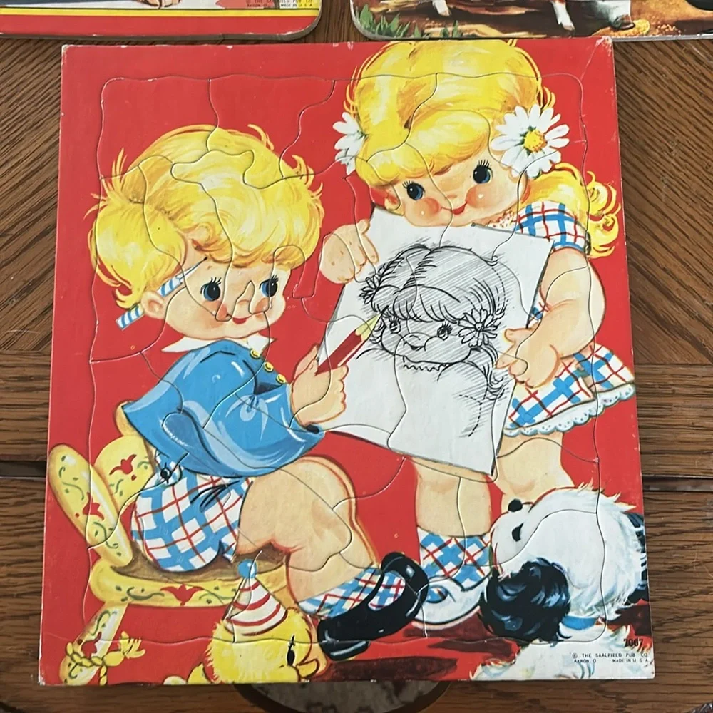 Vintage Tray Puzzles